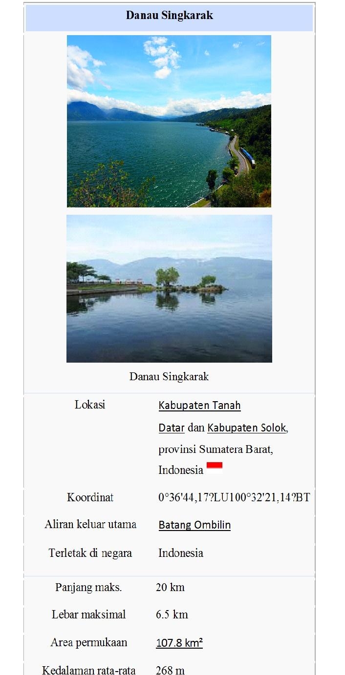 Danau Singkarak