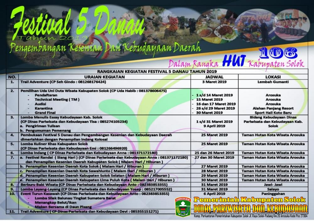 FESTIVAL 5 DANAU